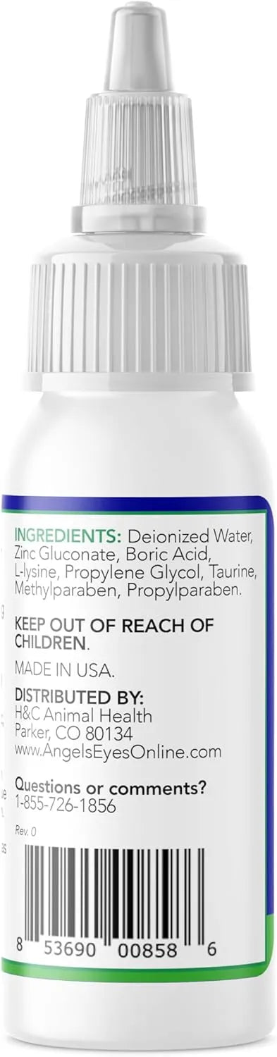 ANGELS’ EYES - ANGELS’ EYES Zinc-Otic Ear Relief Treatment for Dogs and Cats 1 Fl.Oz. - The Red Vitamin MX - Cuidado Del Oído De Perros - {{ shop.shopifyCountryName }}