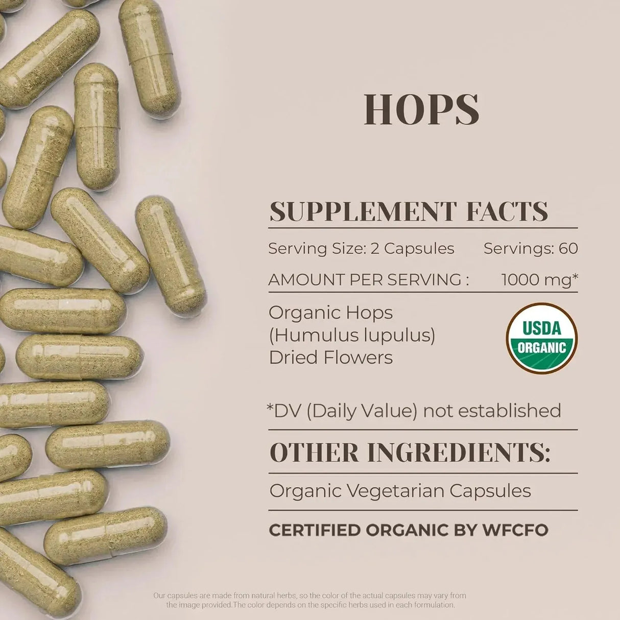 GARDEN ORGANICS - Garden Organics Hops 1000Mg. 120 Capsulas - The Red Vitamin MX - Suplementos Alimenticios - {{ shop.shopifyCountryName }}