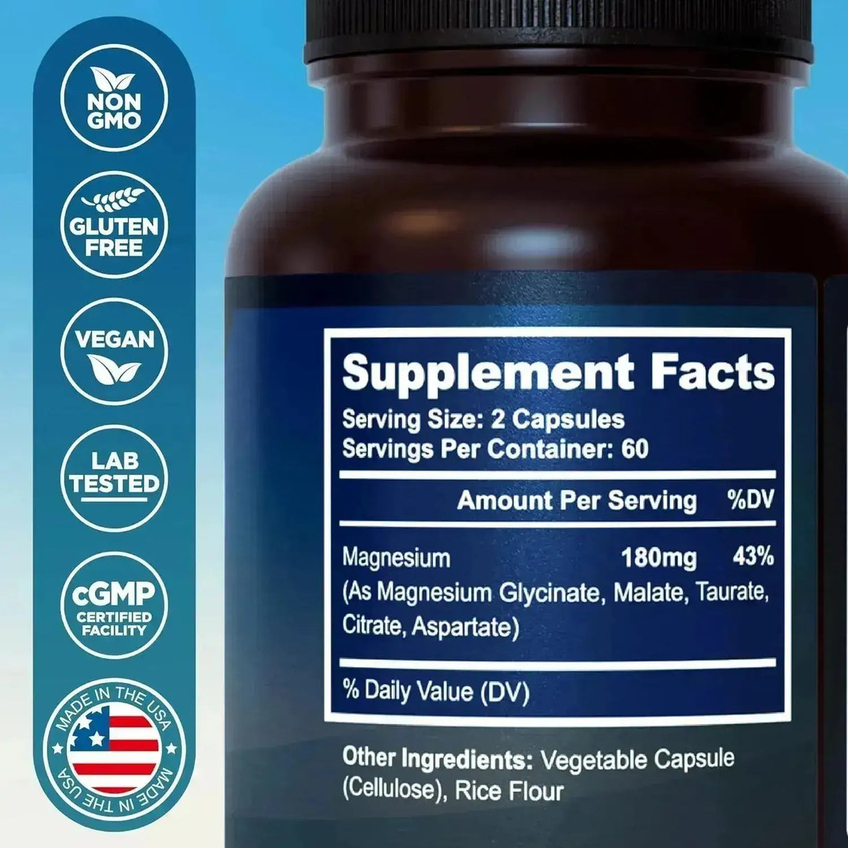 MYOACTIVO - MyoActivo 5-in-1 Magnesium Complex 120 Capsulas - The Red Vitamin MX - Suplementos Alimenticios - {{ shop.shopifyCountryName }}