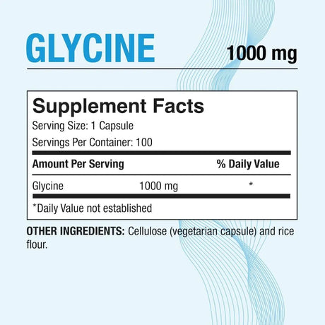 P PUREGEN LABS - P Puregen Labs Glycine 1000Mg. 100 Capsulas - The Red Vitamin MX - Suplementos Alimenticios - {{ shop.shopifyCountryName }}