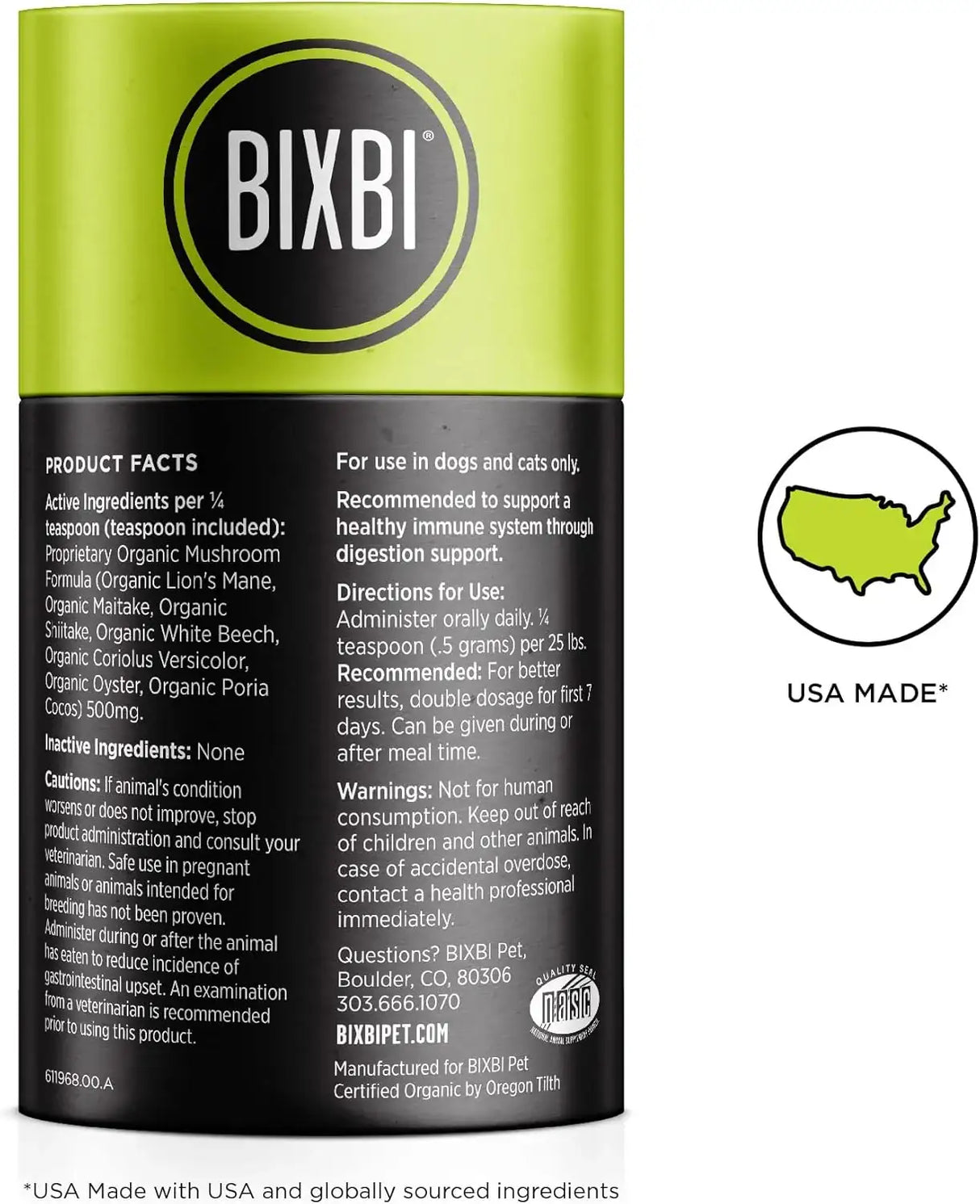 BIXBI - BIXBI Dog & Cat Clean Digestion Support Powder 60Gr. - The Red Vitamin MX - Suplementos Herbales Para Perros - {{ shop.shopifyCountryName }}