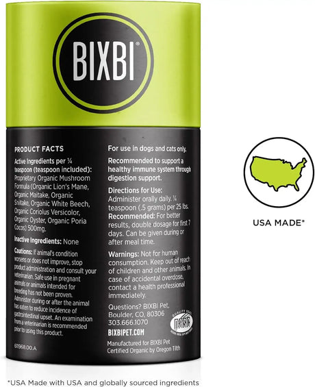 BIXBI - BIXBI Dog & Cat Clean Digestion Support Powder 60Gr. - The Red Vitamin MX - Suplementos Herbales Para Perros - {{ shop.shopifyCountryName }}