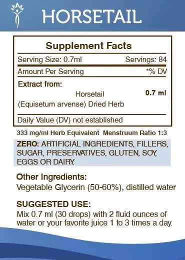 SECRETS OF THE TRIBE - Secrets of the Tribe Horsetail Tincture Alcohol-Free Extract 2 Fl.Oz. - The Red Vitamin MX - Suplementos Alimenticios - {{ shop.shopifyCountryName }}