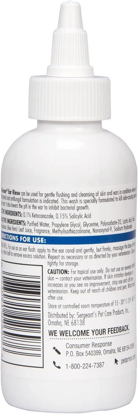 PETARMOR - PetArmor Ear Rinse for Dogs & Cats 4 Fl.Oz. 2 Pack - The Red Vitamin MX - Cuidado Del Oído De Perros - {{ shop.shopifyCountryName }}