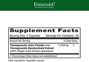 EMERALD LABS - EMERALD LABS Pomegranate 60 Capsulas - The Red Vitamin MX - Suplementos Alimenticios - {{ shop.shopifyCountryName }}