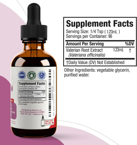 REJUVICA HEALTH - Rejuvica Health Active Valerian 4 Fl.Oz. - The Red Vitamin MX - Suplementos Alimenticios - {{ shop.shopifyCountryName }}