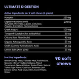 Kayode Ultimate Digestion Fast Facting Anti Diarrhea for Dogs 90 Masticables