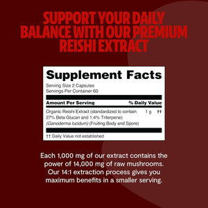 FRESHCAP - FreshCap Reishi Mushroom 14,000Mg. 120 Capsulas - The Red Vitamin MX - Suplementos Alimenticios - {{ shop.shopifyCountryName }}