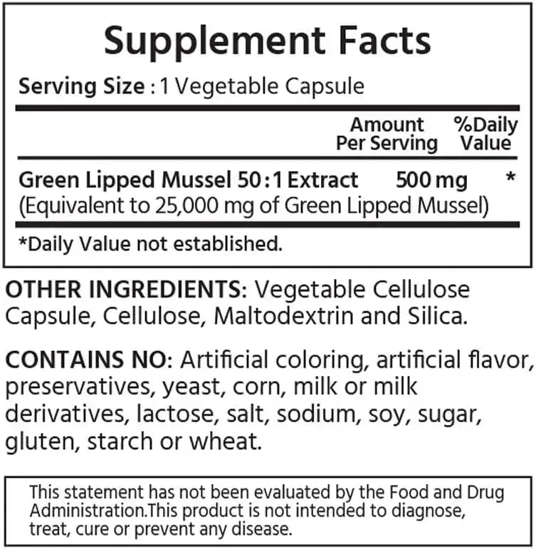 ML NATURALS - ML Naturals New Zealand Green Lipped Mussel 500Mg. 120 Capsulas - The Red Vitamin MX - Suplementos Alimenticios - {{ shop.shopifyCountryName }}