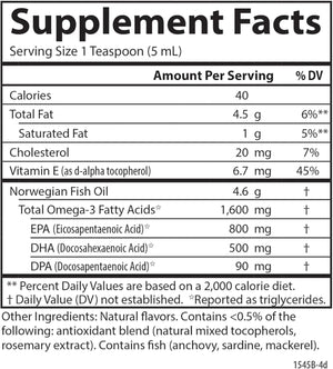 CARLSON - Carlson The Very Finest Fish Oil 1600Mg. Omega-3s 500Ml. - The Red Vitamin MX - Suplementos Alimenticios - {{ shop.shopifyCountryName }}