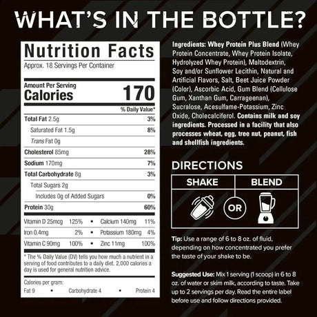 SIX STAR - Six Star Whey Protein Plus Strawberry Smoothie 816Gr. - The Red Vitamin MX - Suplementos Alimenticios - {{ shop.shopifyCountryName }}