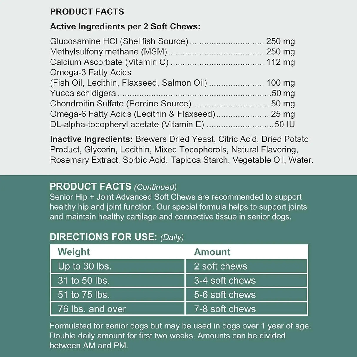 CHEW + HEAL - Chew + Heal Labs Senior Hip and Joint Chicken Flavor 120 Masticables - The Red Vitamin MX - Cuidado De Cadera Y Articulaciones Para Perros - {{ shop.shopifyCountryName }}