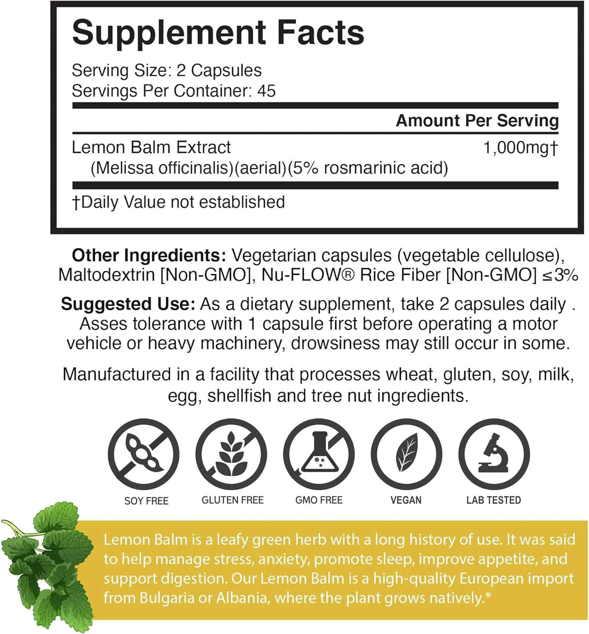 BRAIN FORZA - Brain Forza Lemon Balm R5 Extract 90 Capsulas - The Red Vitamin MX - Suplementos Alimenticios - {{ shop.shopifyCountryName }}