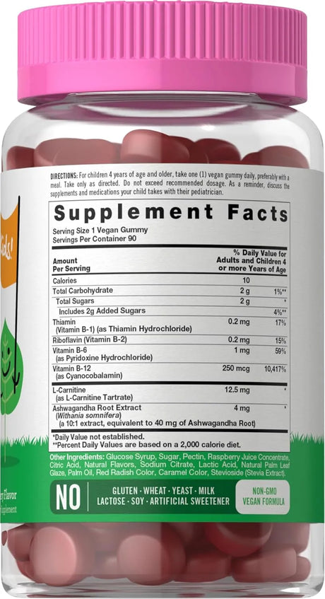CARLYLE - Carlyle Kids B Complex Gummies Peach Raspberry Flavor 90 Gomitas - The Red Vitamin MX - Suplementos Alimenticios - {{ shop.shopifyCountryName }}