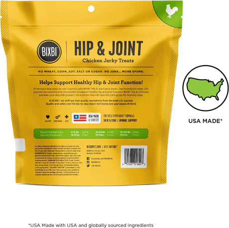 BIXBI - BIXBI Hip & Joint Support Chicken Jerky Dog Treats 340Gr. - The Red Vitamin MX - Cuidado De Cadera Y Articulaciones Para Perros - {{ shop.shopifyCountryName }}