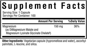 SEEKING HEALTH - Seeking Health Optimal Magnesium 150Mg. 100 Capsulas - The Red Vitamin MX - Suplementos Alimenticios - {{ shop.shopifyCountryName }}