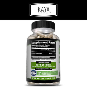 KAYA NATURALS - Kaya Naturals Moringa Leaf Extract 800Mg. 60 Capsulas - The Red Vitamin MX - Suplementos Alimenticios - {{ shop.shopifyCountryName }}