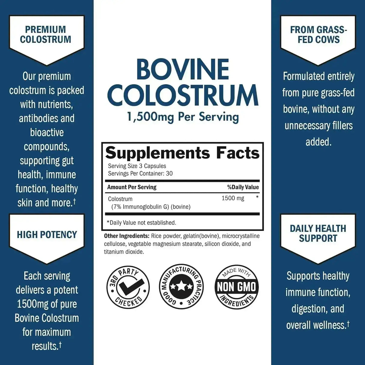 BIO SCHWARTZ - BioSchwartz Colostrum 1500Mg. 90 Capsulas - The Red Vitamin MX - Suplementos Alimenticios - {{ shop.shopifyCountryName }}