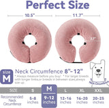 Loflaze Soft Inflatable Dog Cone Collar Pink MEDIUM