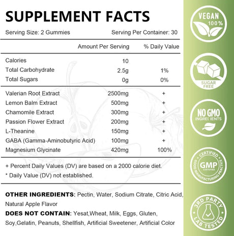 JOVITHEA - JOVITHEA Organic Valerian Root Gummies 60 Gomitas - The Red Vitamin MX - Suplementos Alimenticios - {{ shop.shopifyCountryName }}