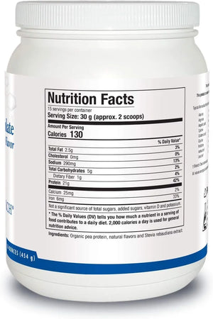 BIOTICS RESEARCH - Biotics Research Pea Protein Isolate Natural Vanilla Flavored 454Gr. - The Red Vitamin MX - Suplementos Alimenticios - {{ shop.shopifyCountryName }}