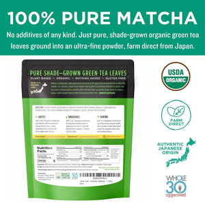 JADE LEAF - Jade Leaf Matcha Organic Green Tea Powder Culinary Grade 30Gr. - The Red Vitamin MX - Suplementos Alimenticios - {{ shop.shopifyCountryName }}