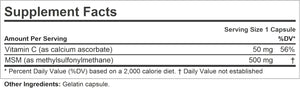 ANDREW LESSMAN - ANDREW LESSMAN MSM 500 60 Capsulas - The Red Vitamin MX - Suplementos Alimenticios - {{ shop.shopifyCountryName }}