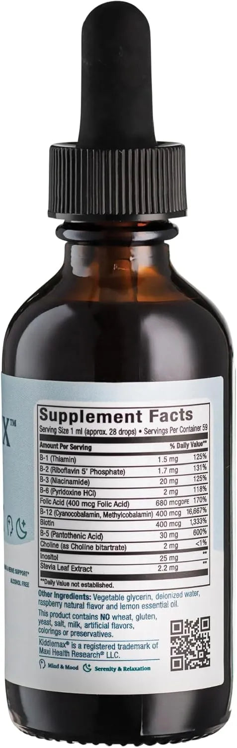 MAXI HEALTH - Maxi Health Liquid Vitamin B Complex Raspberry 2 Fl.Oz. - The Red Vitamin MX - Suplementos Alimenticios - {{ shop.shopifyCountryName }}