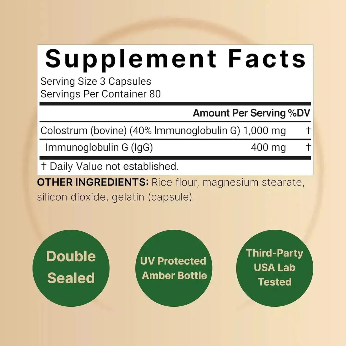 NATUREBELL - NatureBell Colostrum 1,000Mg. 240 Capsulas - The Red Vitamin MX - Suplementos Alimenticios - {{ shop.shopifyCountryName }}