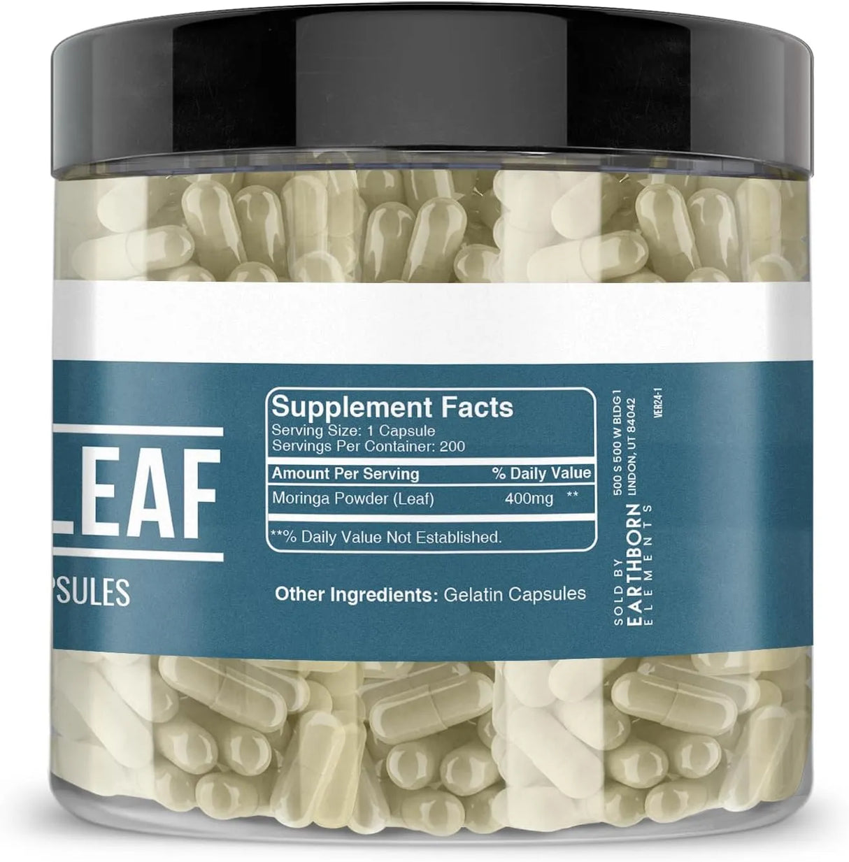 EARTHBORN ELEMENTS - Earthborn Elements Moringa 200 Capsulas - The Red Vitamin MX - Suplementos Alimenticios - {{ shop.shopifyCountryName }}