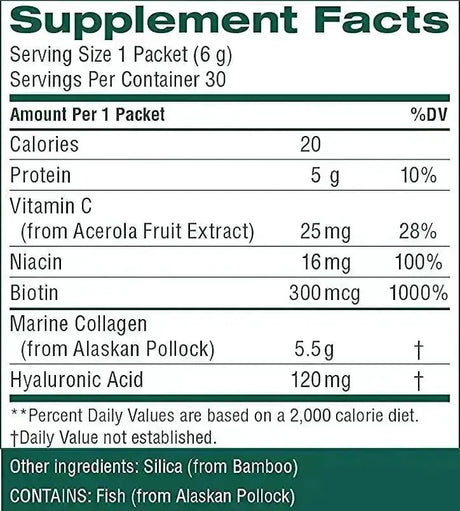 NATURES SUNSHINE - Nature's Sunshine Marine Collagen 30 Paquetes - The Red Vitamin MX - Suplementos Alimenticios - {{ shop.shopifyCountryName }}