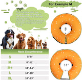 Cneo Recovery Donut Collar HAMBURGER MEDIUM PLUS