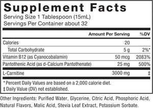 FORCE FACTOR - Force Factor L Carnitine Liquid 3000Mg. Orange Flavor 32 Servicios 473Ml. - The Red Vitamin MX - Suplementos Alimenticios - {{ shop.shopifyCountryName }}