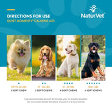 NATURVET - NaturVet Quiet Moments Calming Aid Dog Supplement 70 Masticables - The Red Vitamin MX - Relajantes Para Perros - {{ shop.shopifyCountryName }}