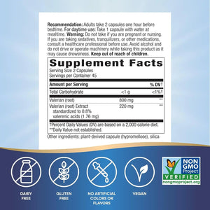 NATURE'S WAY - Nature's Way Valerian Premium Extract 220Mg. 90 Capsulas - The Red Vitamin MX - Suplementos Alimenticios - {{ shop.shopifyCountryName }}