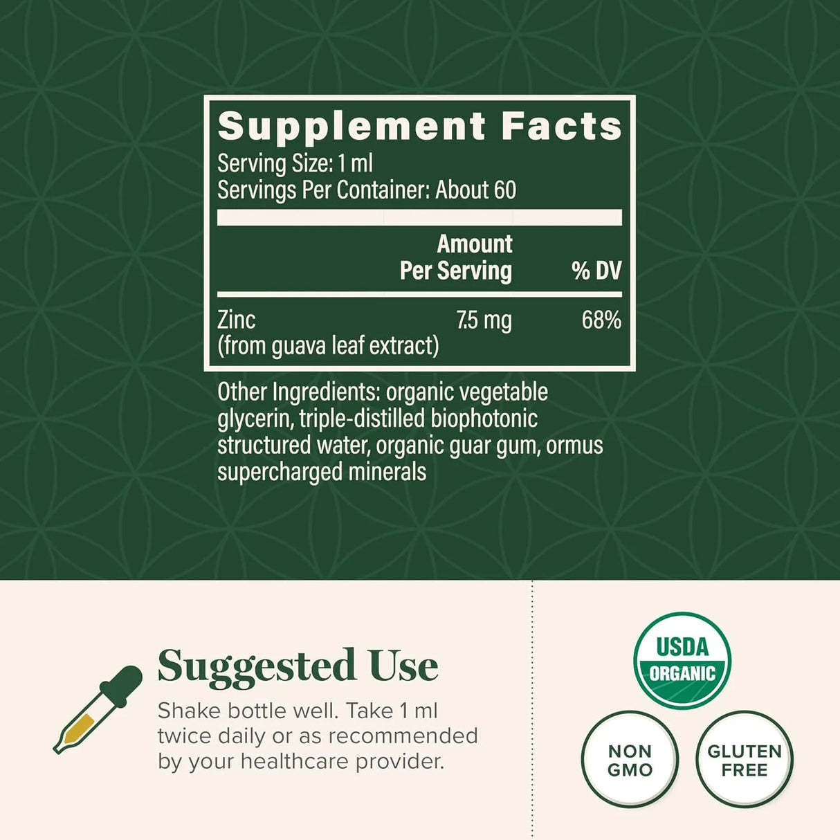 GLOBAL HEALING CENTER - Global Healing Organic Zinc 2 Fl.Oz. - The Red Vitamin MX - Suplementos Alimenticios - {{ shop.shopifyCountryName }}