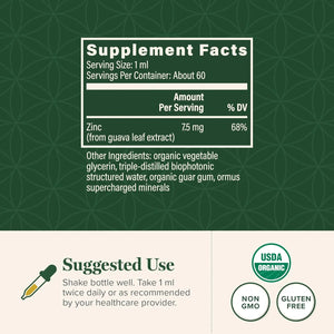 GLOBAL HEALING CENTER - Global Healing Organic Zinc 2 Fl.Oz. - The Red Vitamin MX - Suplementos Alimenticios - {{ shop.shopifyCountryName }}