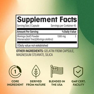 NGL - NGL Moringa 1300Mg. 90 Capsulas - The Red Vitamin MX - Suplementos Alimenticios - {{ shop.shopifyCountryName }}