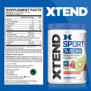 XTEND - XTEND Sport BCAA Powder Strawberry Kiwi Splash 30 Servicios - The Red Vitamin MX - Suplementos Alimenticios - {{ shop.shopifyCountryName }}