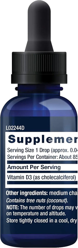 LIFE EXTENSION - Life Extension Liquid Vitamin D3 50mcg 1 Fl.Oz. - The Red Vitamin MX - Suplementos Alimenticios - {{ shop.shopifyCountryName }}