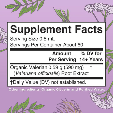 MARY RUTH ORGANICS - MaryRuth Organics Valerian Root Liquid Drops 60 Servicios 1 Fl.Oz. - The Red Vitamin MX - Suplementos Alimenticios - {{ shop.shopifyCountryName }}