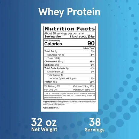 JARROW FORMULAS - Jarrow Formulas Whey Protein Unflavored 908Gr. - The Red Vitamin MX - Suplementos Alimenticios - {{ shop.shopifyCountryName }}