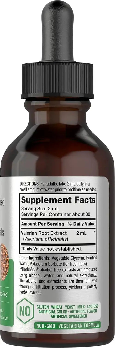 HORBAACH - Horbaach Valerian Root Extract Drops Alcohol Free 2 Fl.Oz. - The Red Vitamin MX - Suplementos Alimenticios - {{ shop.shopifyCountryName }}