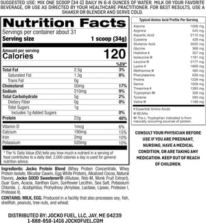 JOCKO FUEL - Jocko Mölk Whey Protein Powder Sugar Free 31 Servicios Chocolate 1054Gr. - The Red Vitamin MX - Suplementos Alimenticios - {{ shop.shopifyCountryName }}
