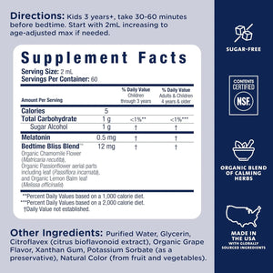MOMMY'S BLISS - Mommy's Bliss Kids Sleep Liquid with Melatonin & Calming Herbs 4 Fl.Oz. - The Red Vitamin MX - Suplementos Alimenticios - {{ shop.shopifyCountryName }}