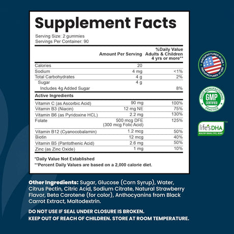 INTEGO NUTRITION - INTEGO NUTRITION Vitamin B Complex Gummies 180 Gomitas - The Red Vitamin MX - Suplementos Alimenticios - {{ shop.shopifyCountryName }}