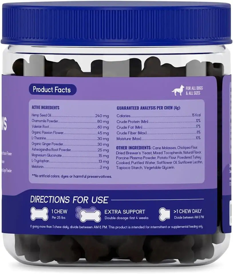 PUPGRADE - PupGrade Calming Soft Chews 60 Masticables 3 Pack - The Red Vitamin MX - Relajantes Para Perros - {{ shop.shopifyCountryName }}
