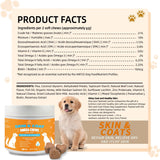 NEWXILAI Skin and Coat Chews for Dogs 100 Masticables