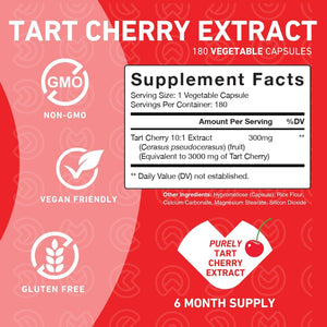 PUREFINITY Tart Cherry 3000Mg. 180 Capsulas