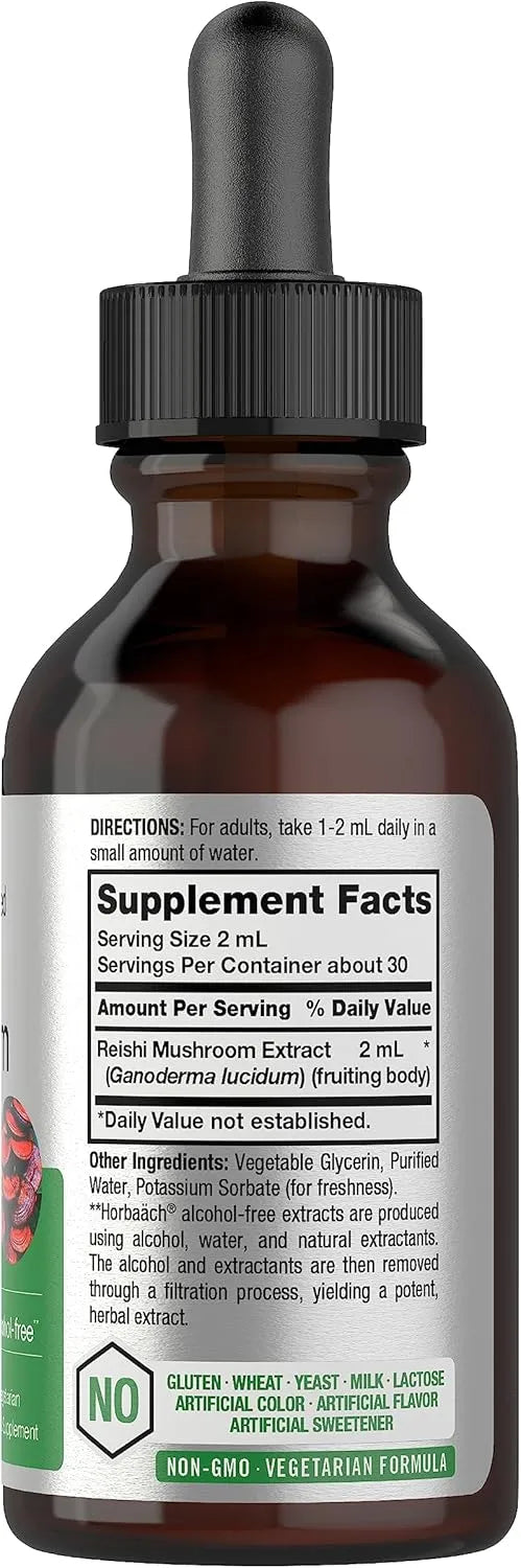 HORBAACH - Horbaach Reishi Mushroom Extract Tincture 2 Fl.Oz. - The Red Vitamin MX - Suplementos Alimenticios - {{ shop.shopifyCountryName }}